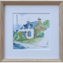 Alain Baudson - Maison de pêcheur (Belz)