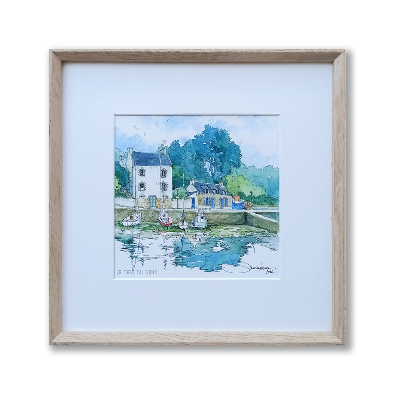 Alain Baudson - Le Port du Bono