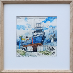 Alain Baudson - L'Atlantique, Port de Lorient