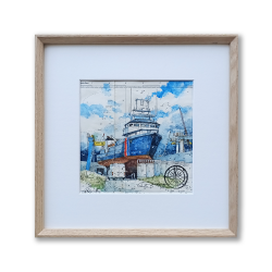 Alain Baudson - L'Atlantique, Port de Lorient