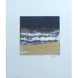 Danièle Jego - Traces Dorées I