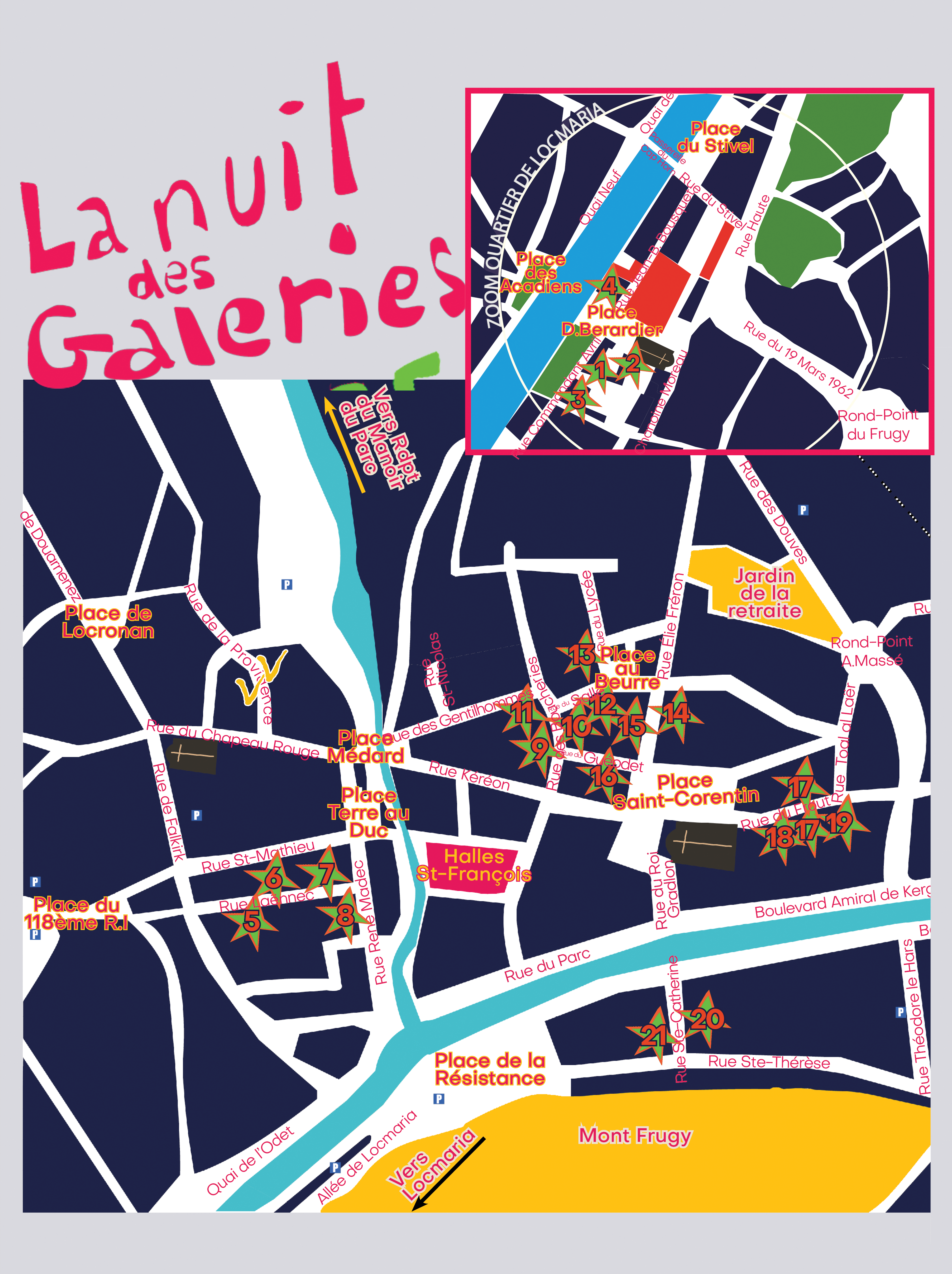 Plan Nuit des Galeries 2026